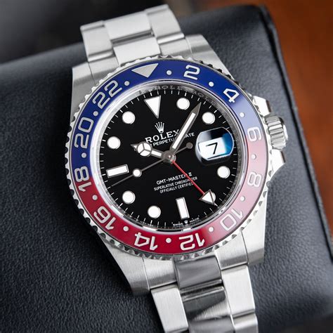 rolex gmt master 2 pepsi 2020|Rolex GMT Master 2 size.